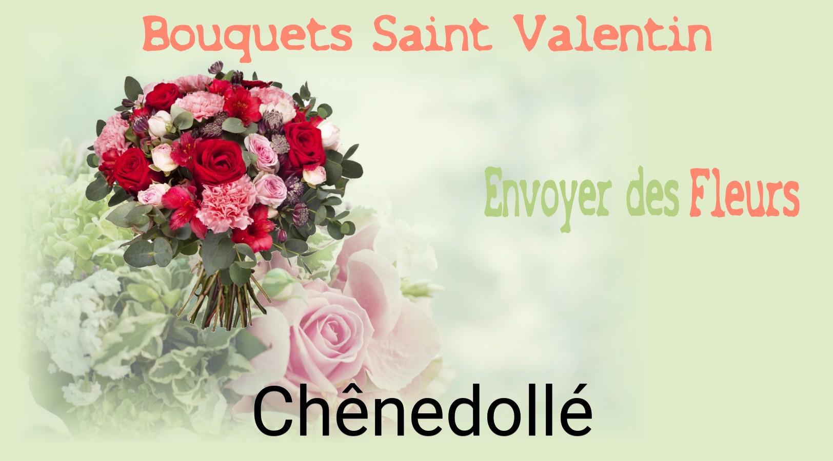 Roses de Saint-Valentin livrées à Chênedollé